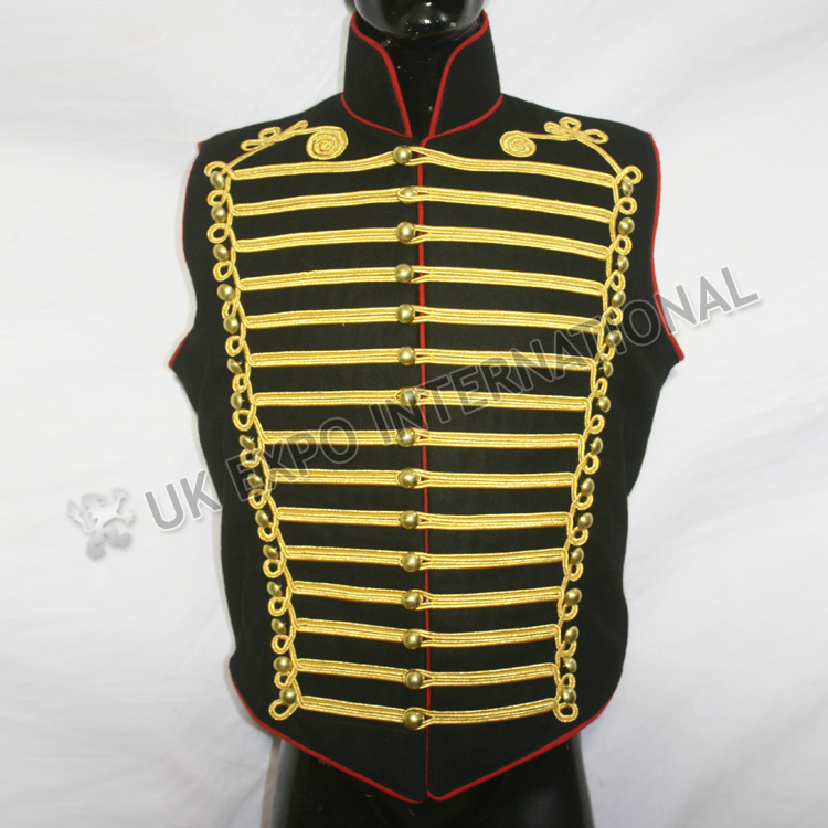 British Army Hussars Jacket Steampunk Military Uniforms Military