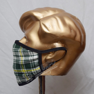  St Patrick Tartan Scottish Style Mask