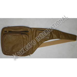 Brown Real Leather shoulder Bag