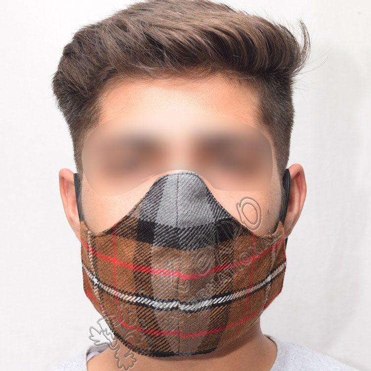 Burberry Check Corporate Tartan Scottish Style Fashion Mask