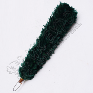 Dark Green Color Feathers Hackle