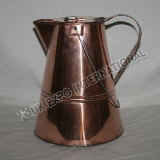 Large Coffee Pot made in Copper