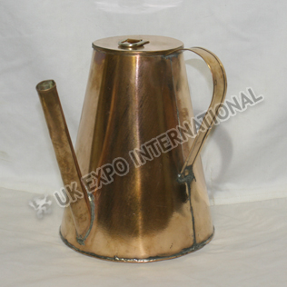 Long Spout Tea Pot made in Copper