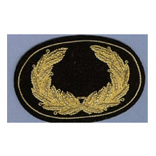 OFFICERS EMBROIDERED HAT INSIGNIA
