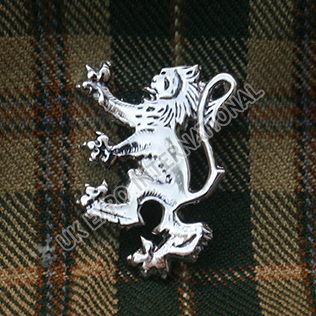 Rampart lion Kilt pin