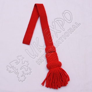 Red sword knot woolen