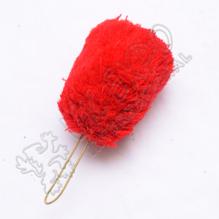 Red Wool Pom Pom for Shako Hat