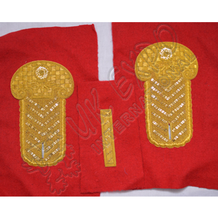Embroidery Shoulder/Epaulette Tabs Gold Bullion