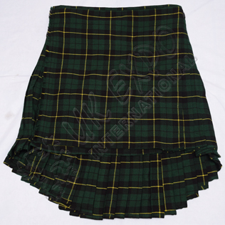 special 8 Yard Wallace Hunting Tartan Kilts For wheel chair person