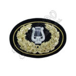Field Musician Brass Lyre Badge