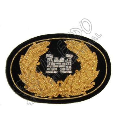 Engineer Corps Brass Castle Badge
