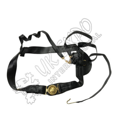 Civil War Union Officer Sword Leather Belt