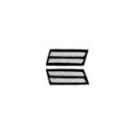 1st Lieutenant Bar Collar Patches