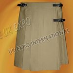 Children Khaki Utility Kilt