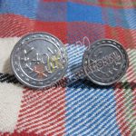 40th Regimental pweter Button 18mm and 22mm