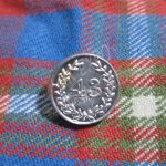 43rd Regiment of foot Pewter Button 18mm and 22mm