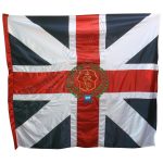 73rd Regiment of Foot Highland Large Hand Embroidery Flag GR RMV LXXII REG