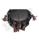 Rob Roy Cow Hide Leather Sporran