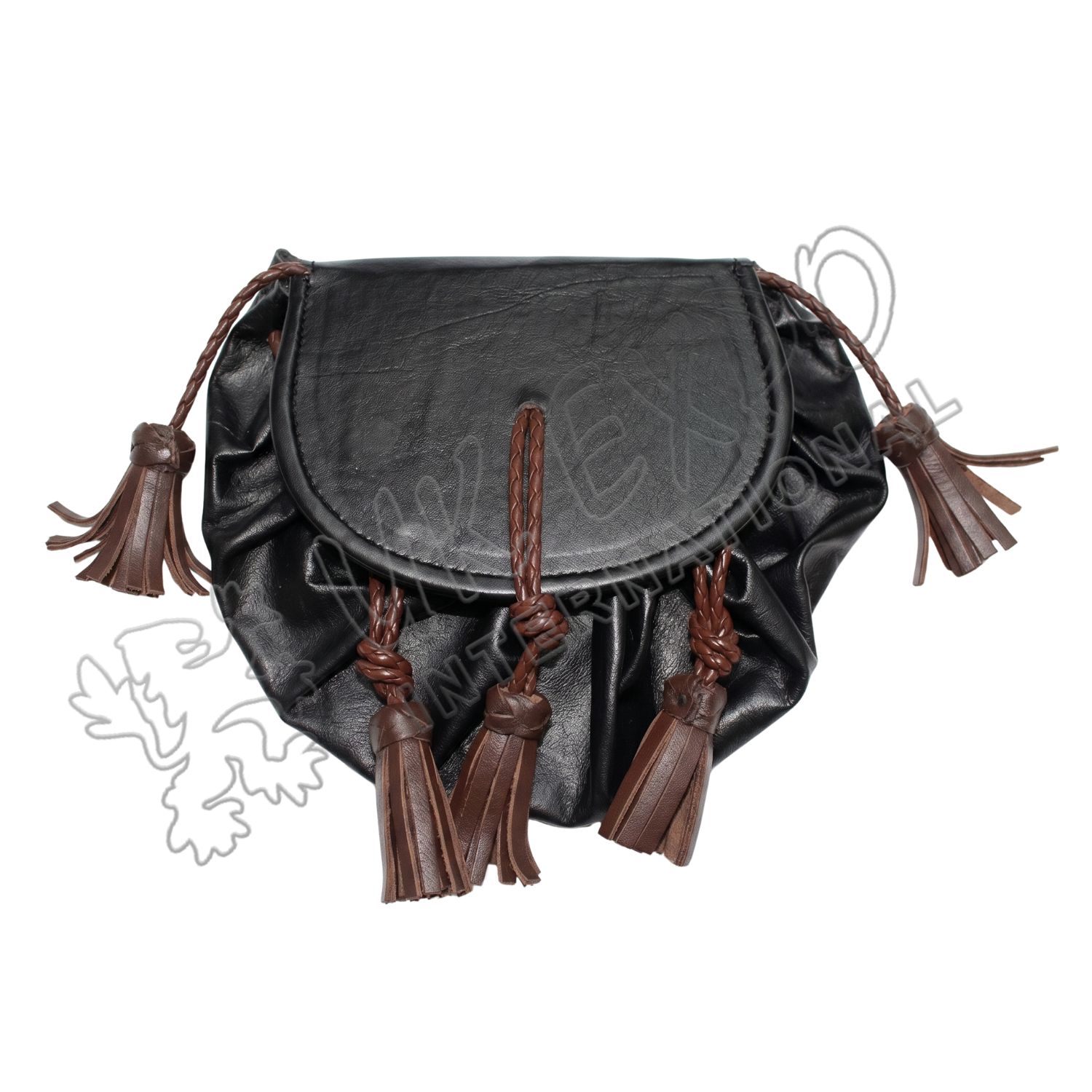 Rob Roy Cow Hide Leather Sporran Rob Roy Cow Hide Leather Sporran