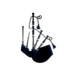 African Black Wooden Bagpipe