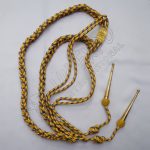 Golden Blue Color Aiguillette