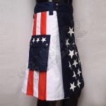 American Flag Cotton Utility Kilt