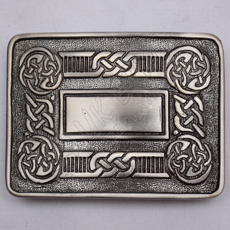 Antique Color Celtic Scottish Buckle