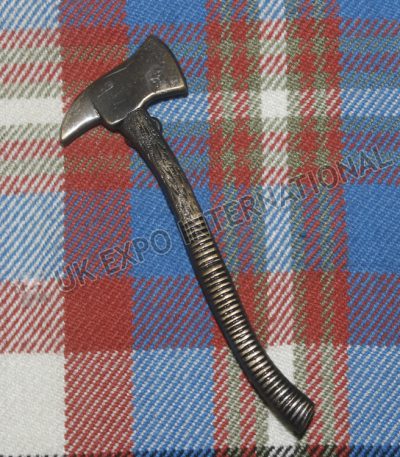 Axe Black Antique Finish Kilt Pin