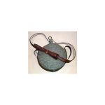 Brown Leather Saddle Canteen Strap