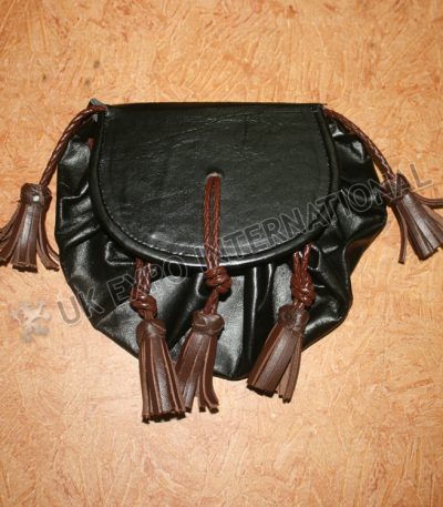 Rob Roy Cow Hide Leather Sporran