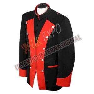 Black and Red Color Hotel Uniform