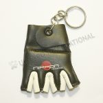 Black White Glove Key Chain