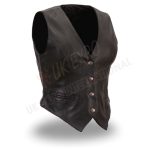 Black Color Ladies Vest