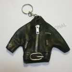Black Leather Jacket Key Chain