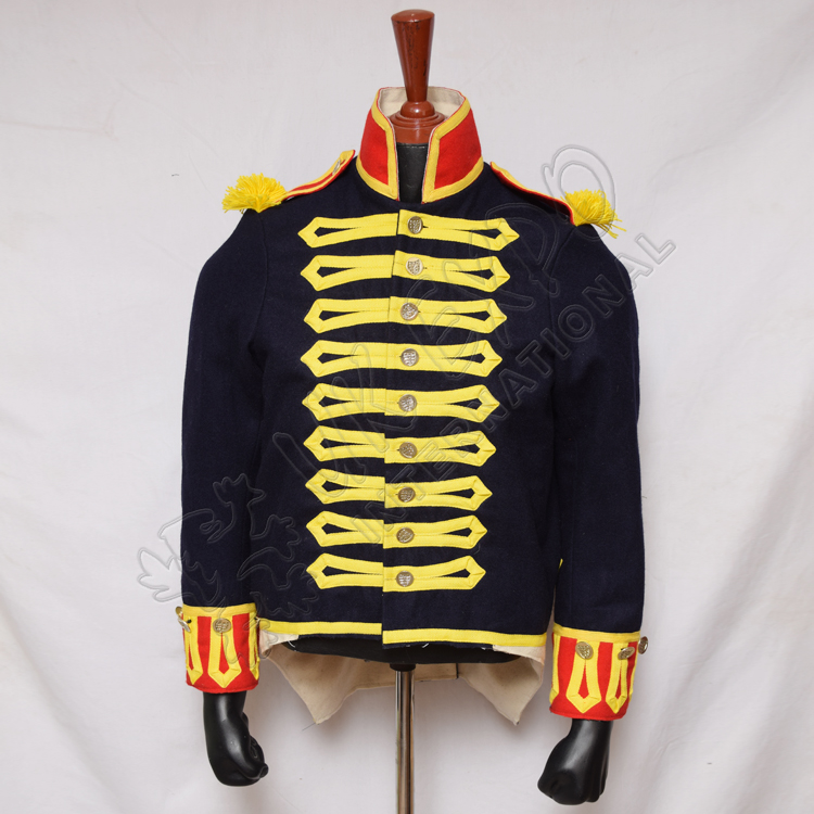 Black Color Napoleonic Royal Artillery coat - Image 1