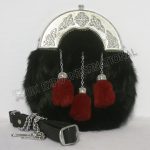 Rabbit Fur Full Dress Chromic Celtic Sporran
