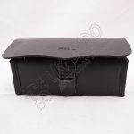 18th Century Black Leather Cartridge Box