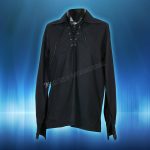 Classic Highland Style Black Jacobite Shirt