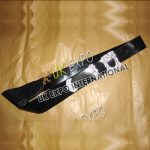 Black PVC Pipers Cross Belt