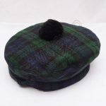 Black Watch Tartan Military Bonnet Hat
