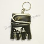 Black Silver Glove Key Chain