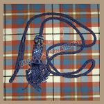 Blue Color Silk Cord