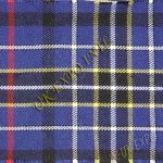 Red White and Yellow Line On Blue Shade Tartan No 52