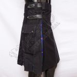 Decent Black Hybrid With US Marine Tartan Utility Kilt