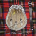 Trinity Brown Cowhide Full Dress Sporran