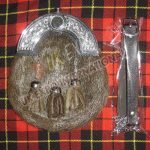 Brown Seal Skin Full Dress Sporran