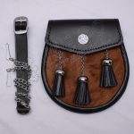 Brown Seal Celtic Semi Dress Sporran