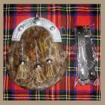 Celtic Seal Skin Brown Day Wear Sporran