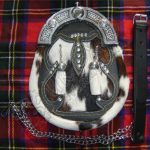 Celtic Trinity Goat Skin Full Dress Sporran