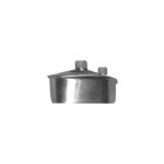 Civil War Stainless Steel Oil Lamp